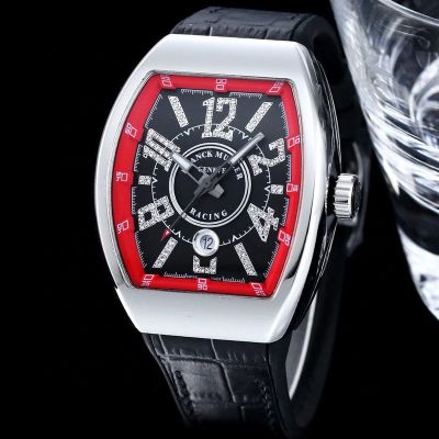 Franck Muller Factory Franck Muller V45 SC DT series Sliver steel case Diameter 42mm watch